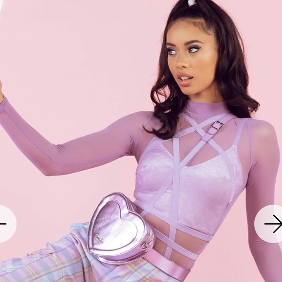 Blackmilk Lilic Light Magic Bodysuit NEW - Picture 5 of 8